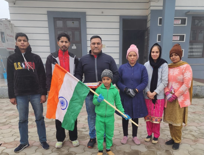 Republic Day was celebrated under the able leadership of Dr. Vipan Kumar Pachanangla